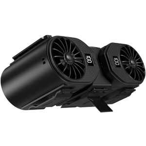 Dual Fan Cooling System - Black